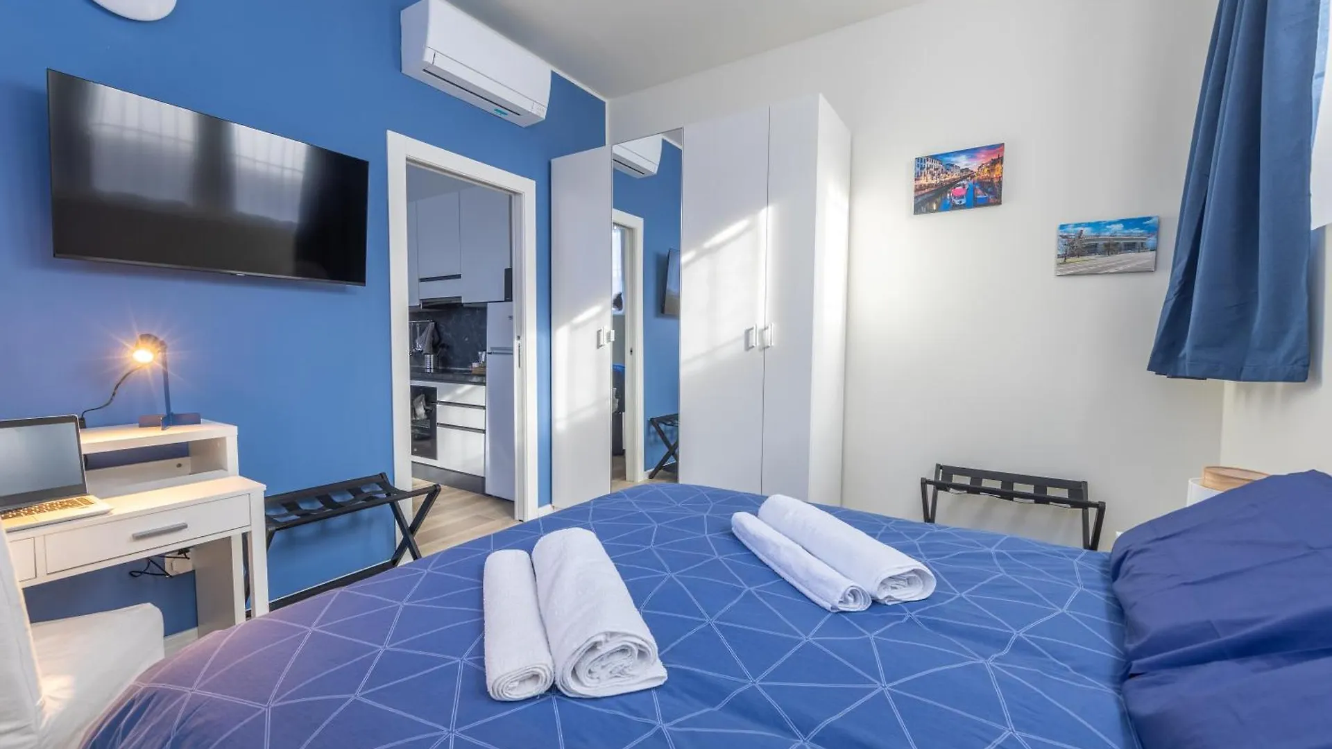 Milan - San Siro Corner, Apartment With Private Parking